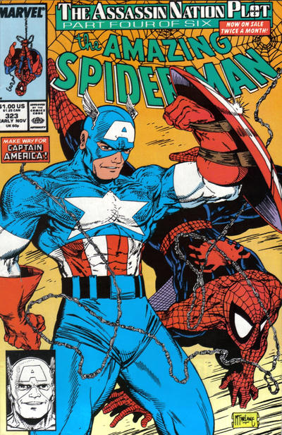 Cover for The Amazing Spider-Man (Marvel, 1963 series) #323 [Direct]