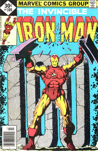 Cover for Iron Man (Marvel, 1968 series) #100 [Whitman]