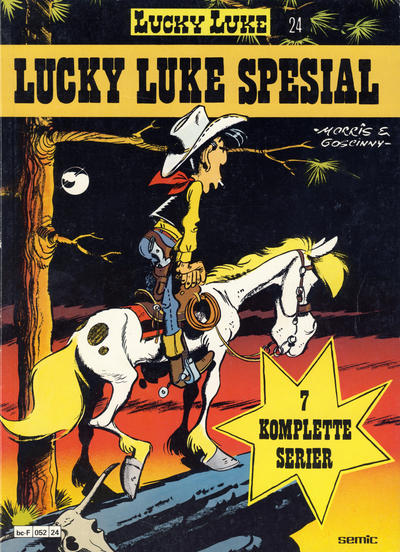 Cover for Lucky Luke (Semic, 1977 series) #24 - Lucky Luke Spesial [1. opplag]