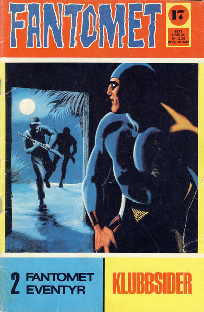 Cover for Fantomet (Romanforlaget, 1966 series) #17/1971