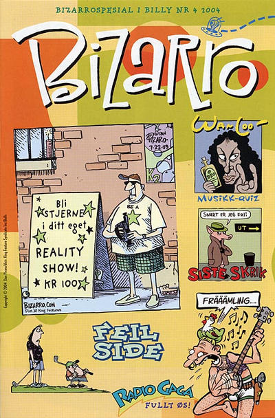 Cover for Bizarro [Bilag til Billy] (Hjemmet / Egmont, 2004 series) #[nn]