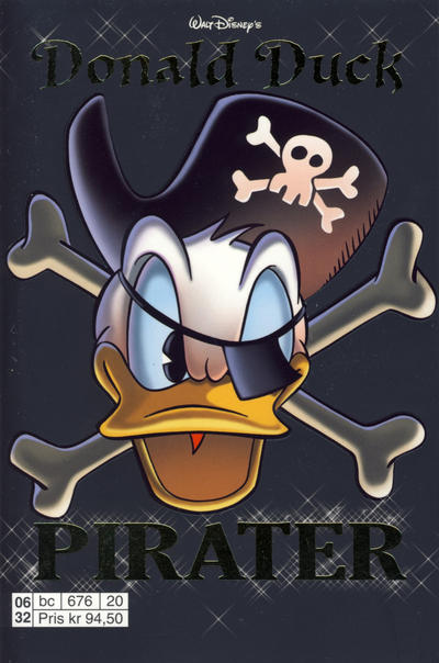 Cover for Donald Duck Tema pocket; Walt Disney's Tema pocket (Hjemmet / Egmont, 1997 series) #[19] - Donald Duck Pirater