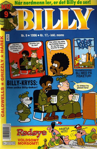 Cover for Billy (Semic, 1977 series) #9/1996