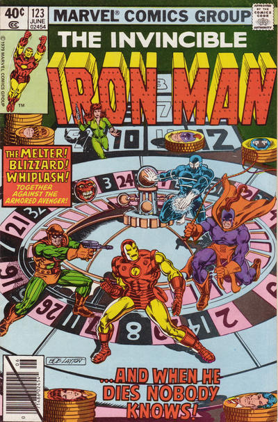 Cover for Iron Man (Marvel, 1968 series) #123 [Direct]