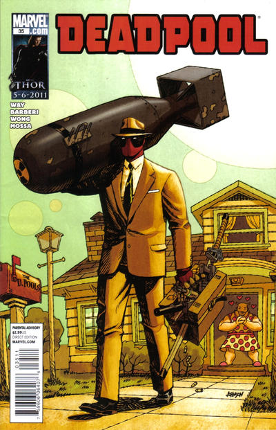 Cover for Deadpool (Marvel, 2008 series) #35