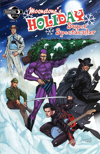 Cover for Moonstone's Holiday Super Spectacular (Moonstone, 2007 series) [Cover A]