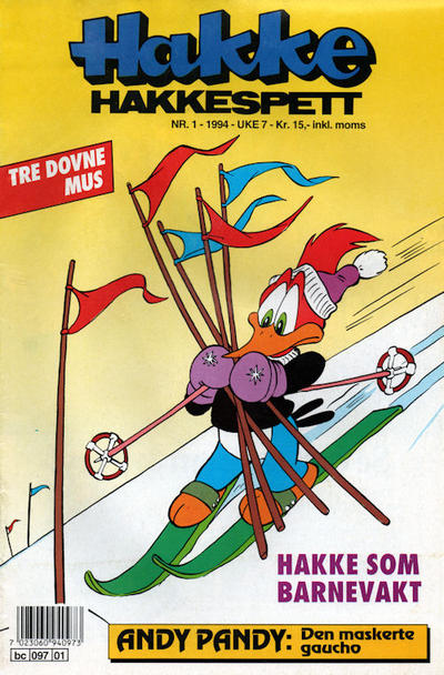 Cover for Hakke Hakkespett (Semic, 1977 series) #1/1994