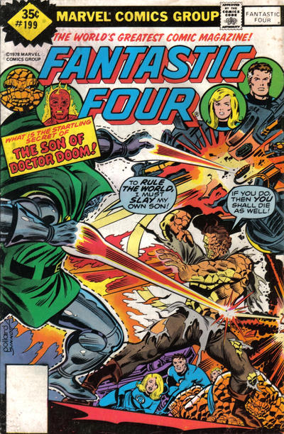 Cover for Fantastic Four (Marvel, 1961 series) #199 [Whitman]