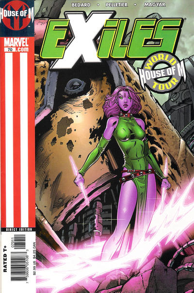 Cover for Exiles (Marvel, 2001 series) #70 [Direct Edition]
