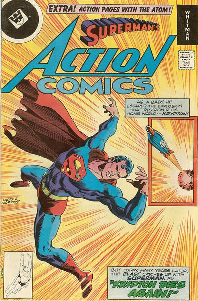 Cover for Action Comics (DC, 1938 series) #489 [Whitman]