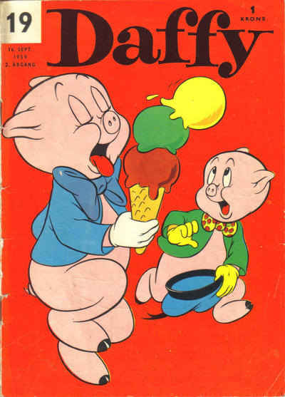 Cover for Daffy (Allers Forlag, 1959 series) #19/1959