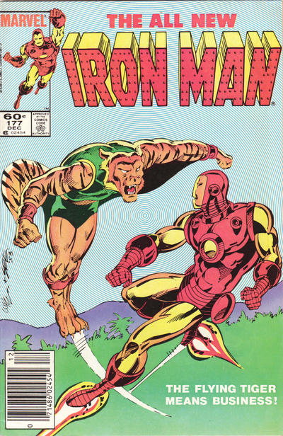 Cover for Iron Man (Marvel, 1968 series) #177 [Newsstand]