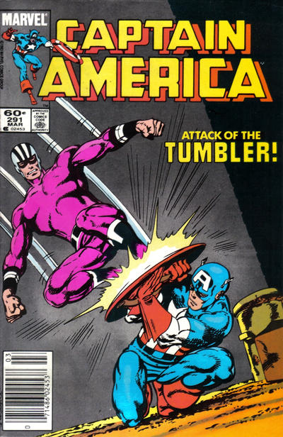 Cover for Captain America (Marvel, 1968 series) #291 [Newsstand]