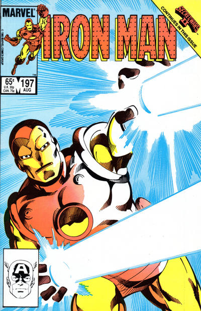 Cover for Iron Man (Marvel, 1968 series) #197 [Direct]