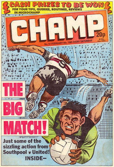 Cover for Champ (D.C. Thomson, 1984 series) #51