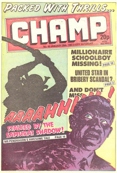 Cover for Champ (D.C. Thomson, 1984 series) #49