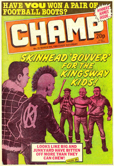 Cover for Champ (D.C. Thomson, 1984 series) #55