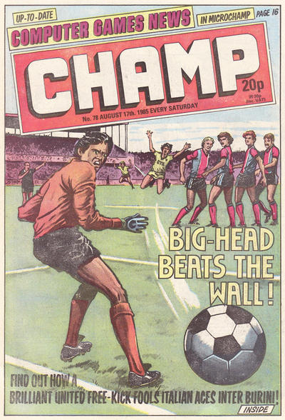 Cover for Champ (D.C. Thomson, 1984 series) #78