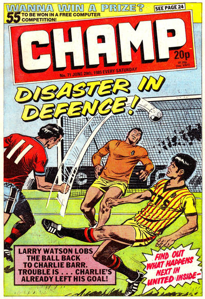 Cover for Champ (D.C. Thomson, 1984 series) #71