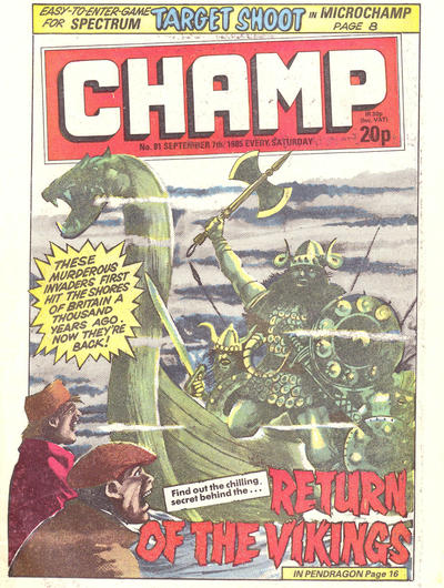 Cover for Champ (D.C. Thomson, 1984 series) #81