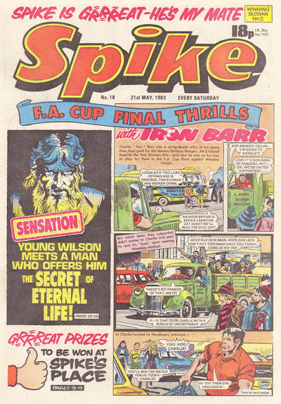 Cover for Spike (D.C. Thomson, 1983 series) #18