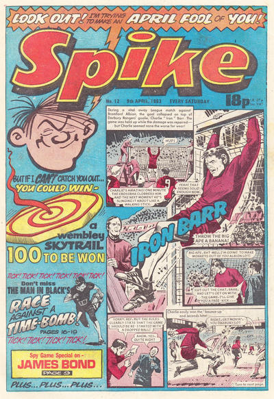 Cover for Spike (D.C. Thomson, 1983 series) #12
