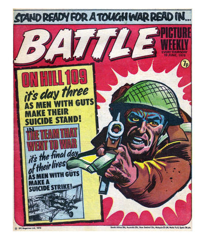 Cover for Battle Picture Weekly (IPC, 1975 series) #19 June 1976 [68]