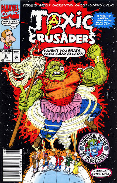 Cover for Toxic Crusaders (Marvel, 1992 series) #6 [Newsstand]