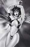 Cover for Vampirella Monthly (Harris Comics, 1997 series) #10 [Black and White Cover]