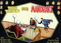 Cover Thumbnail for Three Thrilling for Mandrake (Pacific Comics Club, 1976 series) 