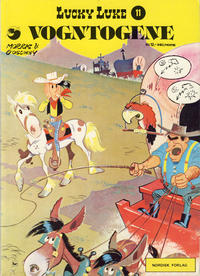 Cover Thumbnail for Lucky Luke (Nordisk Forlag, 1973 series) #11 - Vogntogene