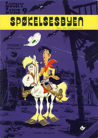 Cover for Lucky Luke (Nordisk Forlag, 1973 series) #9 - Spøkelsesbyen