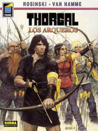 Cover for Pandora (NORMA Editorial, 1989 series) #80 - Thorgal. Los arqueros