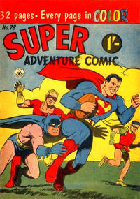 Cover Thumbnail for Super Adventure Comic (K. G. Murray, 1950 series) #78