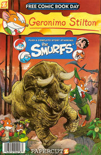 Cover Thumbnail for Geronimo Stilton and the Smurfs, a Free Comic Book Day (NBM, 2011 series) 