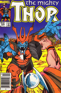 Cover Thumbnail for Thor (Marvel, 1966 series) #348 [Newsstand]