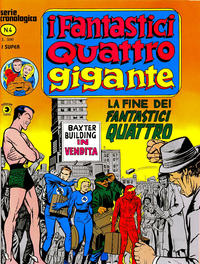 Cover Thumbnail for I Fantastici Quattro Gigante (Editoriale Corno, 1978 series) #4