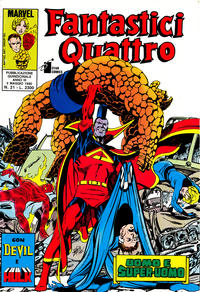 Cover Thumbnail for Fantastici Quattro (Edizioni Star Comics, 1988 series) #21