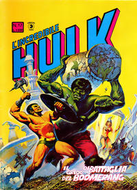 Cover for L'Incredibile Hulk (Editoriale Corno, 1980 series) #17