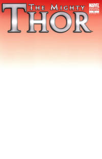 Cover for The Mighty Thor (Marvel, 2011 series) #1 [Variant Edition - Blank Cover]