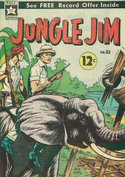 Cover for Jungle Jim (Yaffa / Page, 1965 series) #22