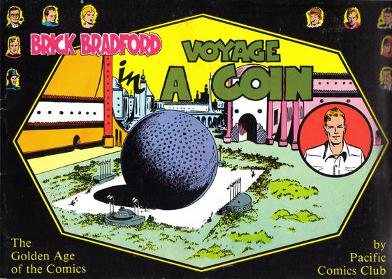 Cover for Brick Bradford:  Voyage in a Coin (Pacific Comics Club, 1976 series) 