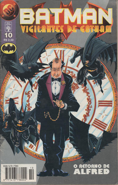 Cover for Batman: Vigilantes de Gotham (Editora Abril, 1996 series) #10