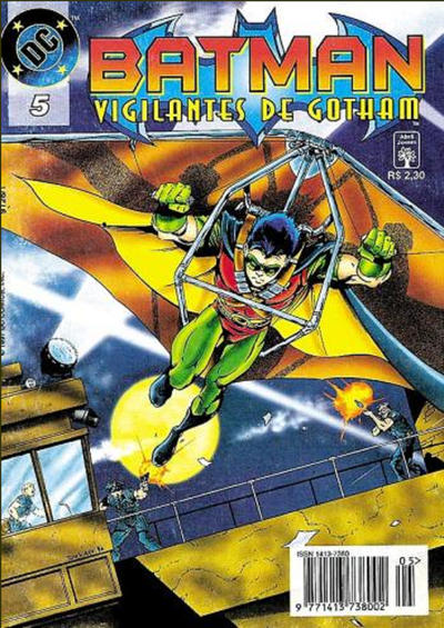 Cover for Batman: Vigilantes de Gotham (Editora Abril, 1996 series) #5