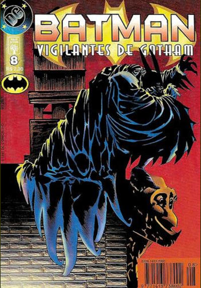 Cover for Batman: Vigilantes de Gotham (Editora Abril, 1996 series) #8