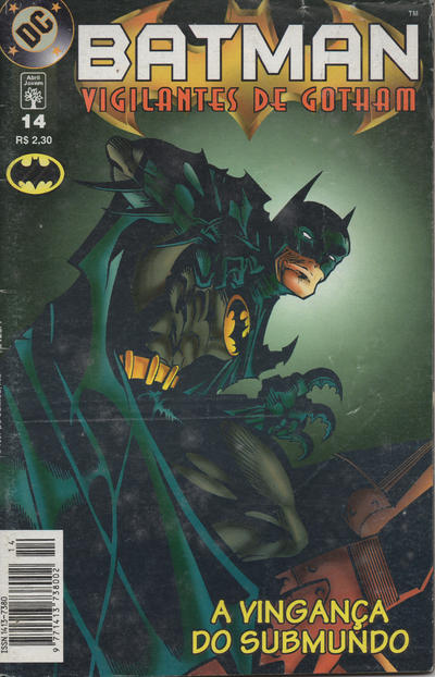 Cover for Batman: Vigilantes de Gotham (Editora Abril, 1996 series) #14