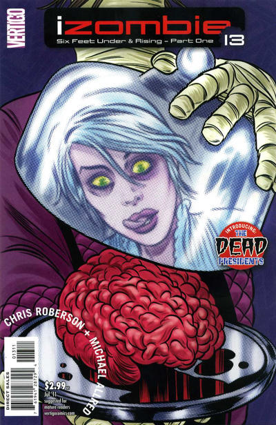 Cover for I, Zombie [iZombie] (DC, 2010 series) #13