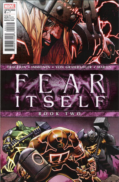 Cover for Fear Itself (Marvel, 2011 series) #2