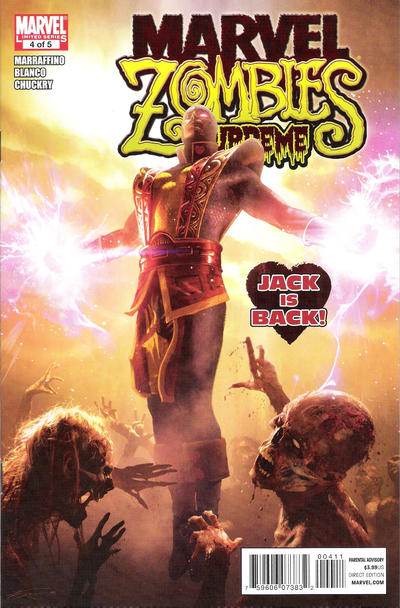Cover for Marvel Zombies Supreme (Marvel, 2011 series) #4