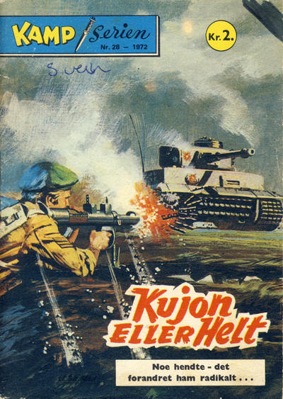 Cover for Kamp-serien (Serieforlaget / Se-Bladene / Stabenfeldt, 1964 series) #28/1972